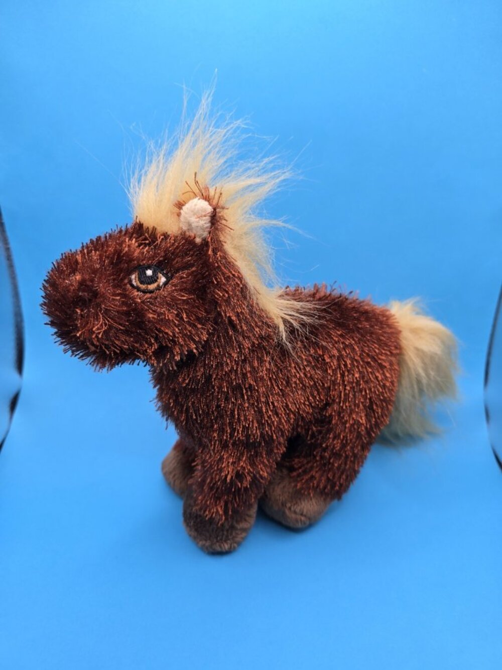 GANZ Webkinz Lil Kinz Brown Horse NO CODE HS103 Plush Toy Stuffed Animal